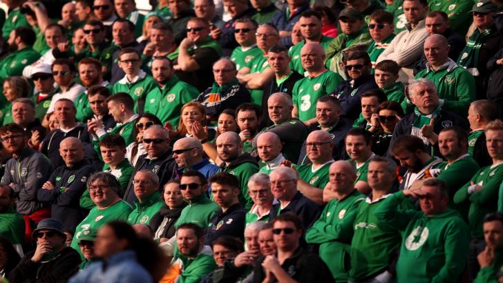 Irish football fans